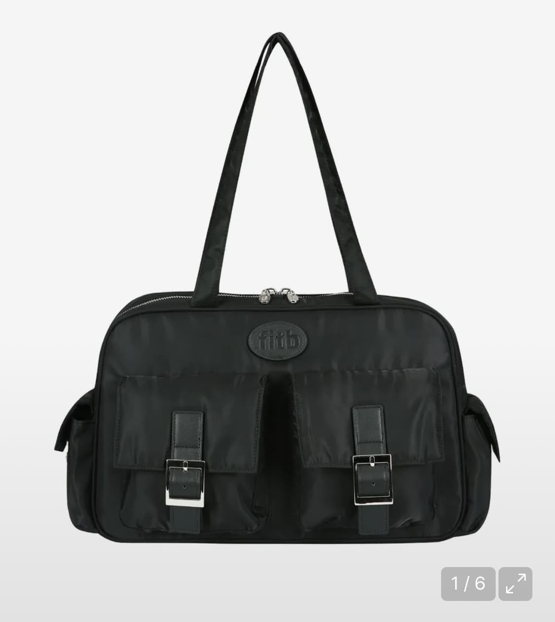 필인더블랭크 PK Shoulder Bag (nylon)(black) 상품이미지1