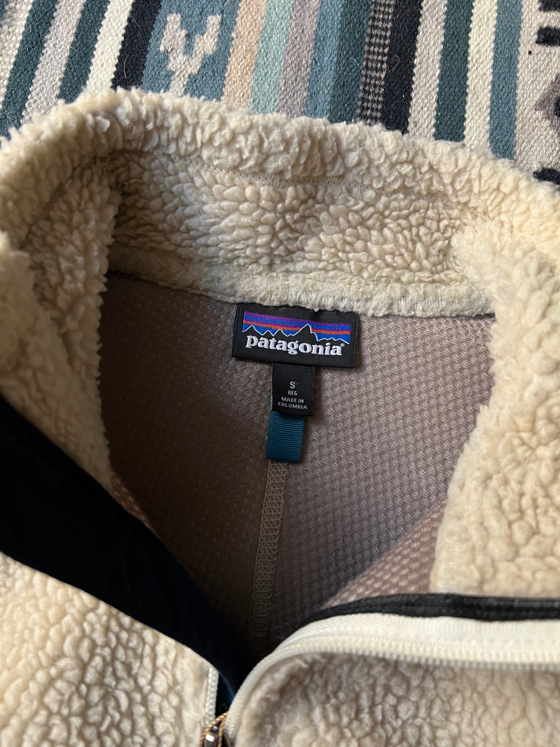 [S]파타고니아 레트로 X 화이트 플리스 자켓 상품이미지2