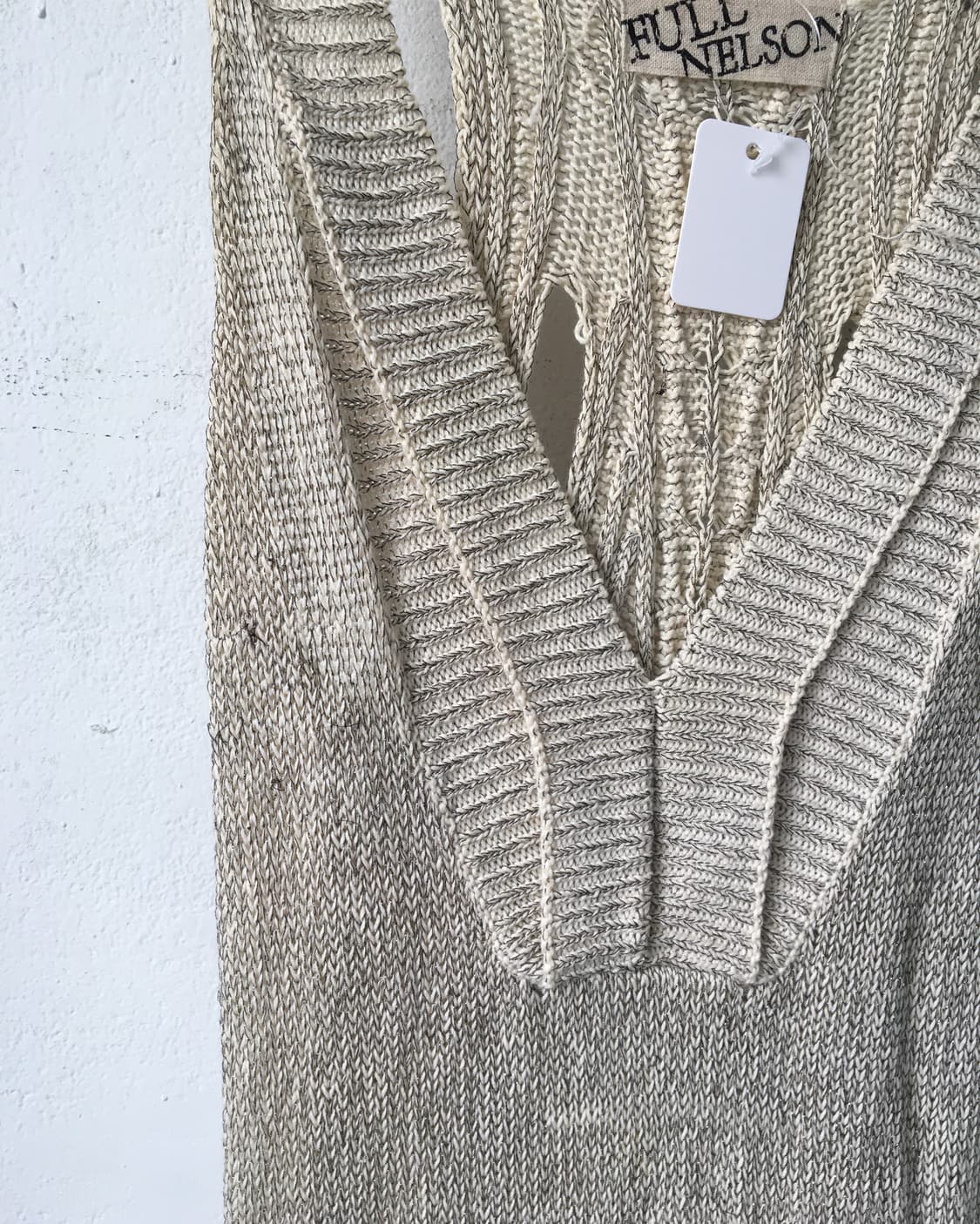 Line detail knit sleeveless 상품이미지4