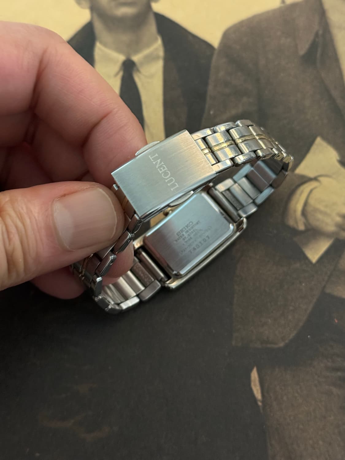 세이코 Seiko 쿼츠 스퀘어 루센트 레이디스 상품이미지3