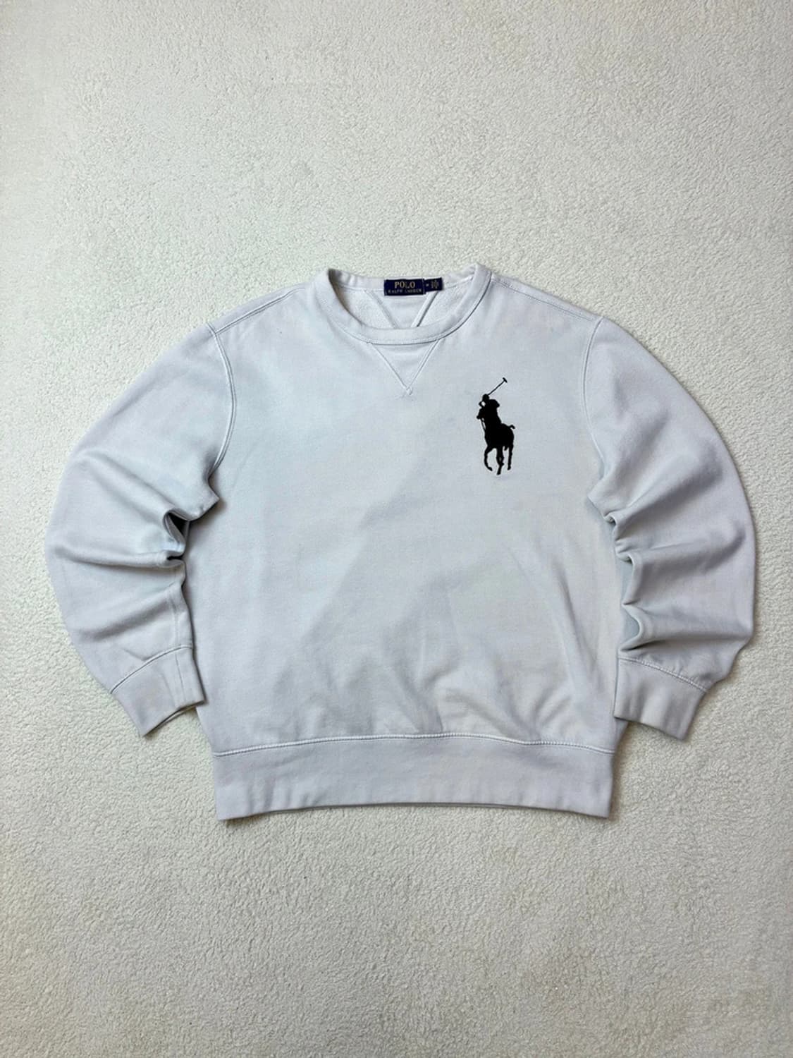 폴로 랄프로렌 빅포니 화이트 맨투맨 PN5910 상품이미지1