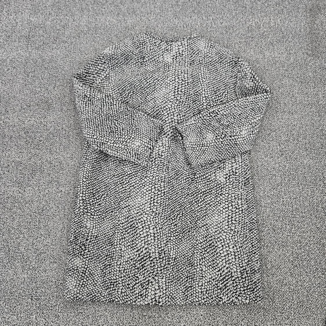 [ONE] 시슬리 파이톤 7부 카라리스 울 코트 자켓 1104JM1 상품이미지3