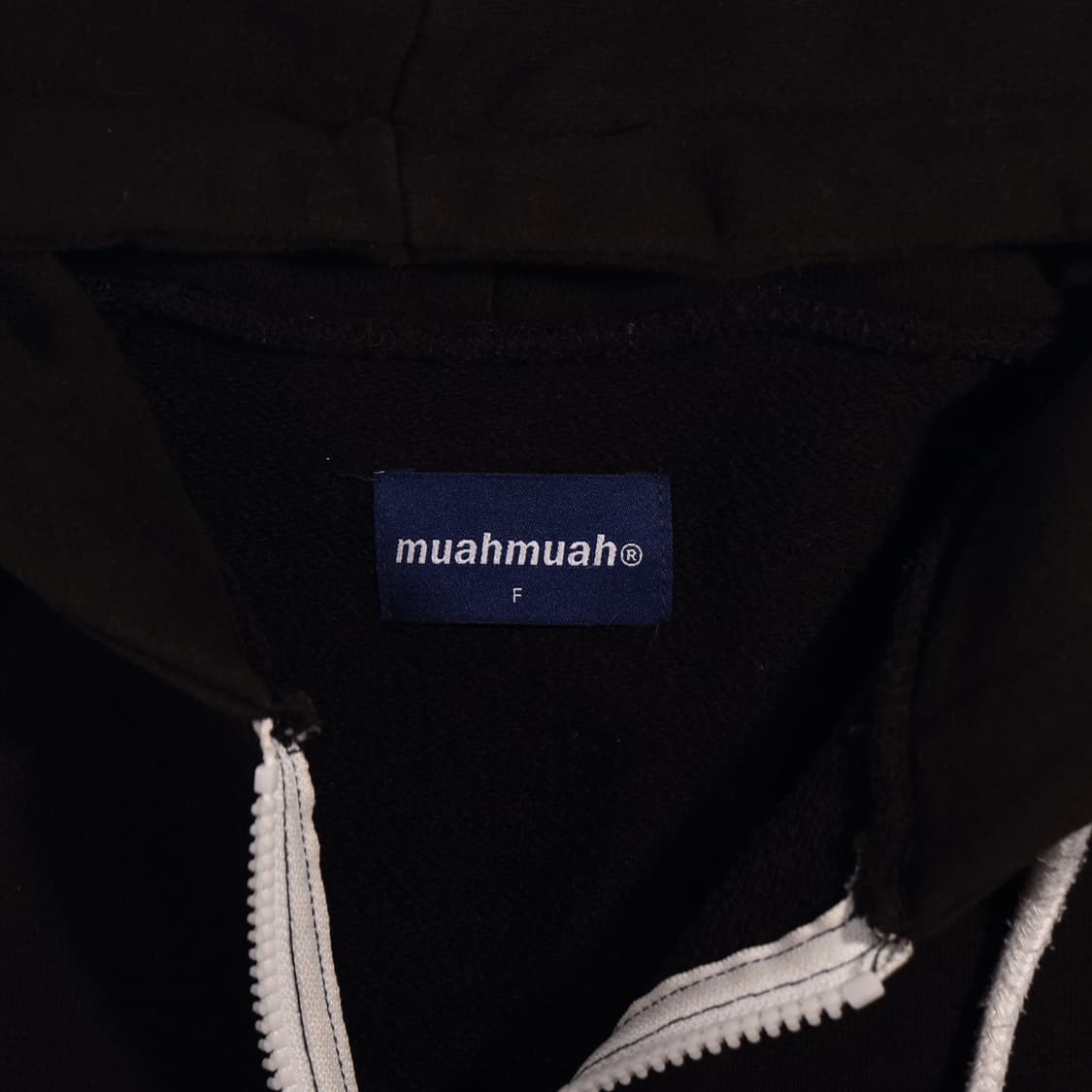 무아무아 로고 후드집업 B234 상품이미지2