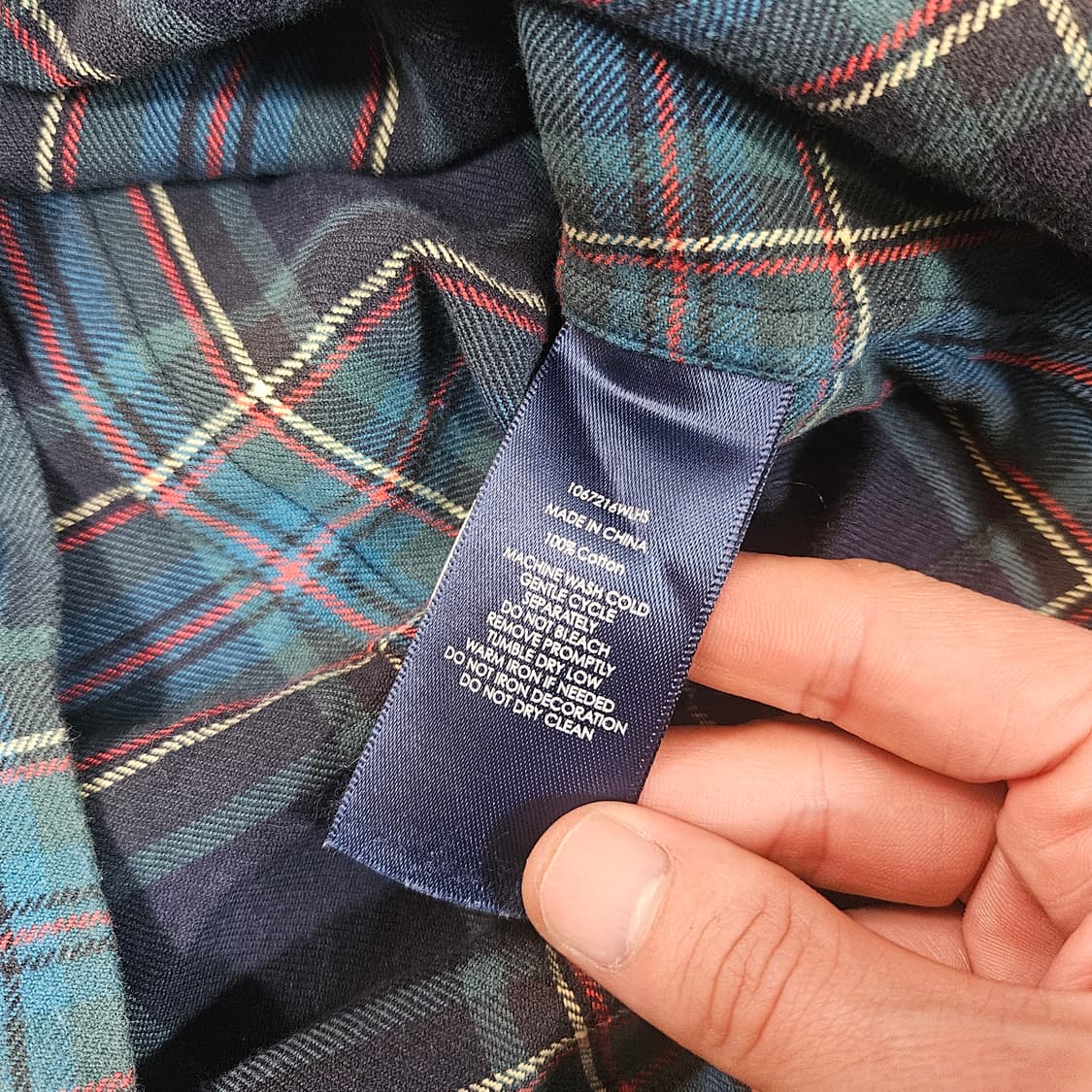 랄프로렌 타탄체크 스웨이드 팔패치 체크 셔츠  상품이미지7