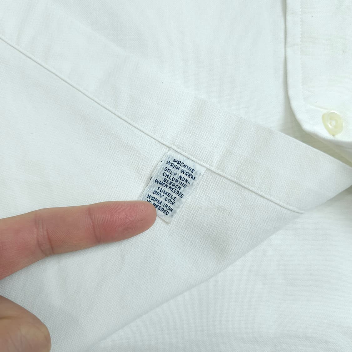 [택포]폴로 클래식핏 화이트 셔츠 상품이미지10