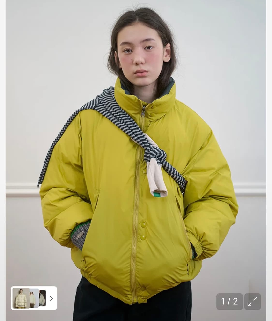 노컨텐츠 리버시블 덕다운 (택o 새제품) 상품이미지2