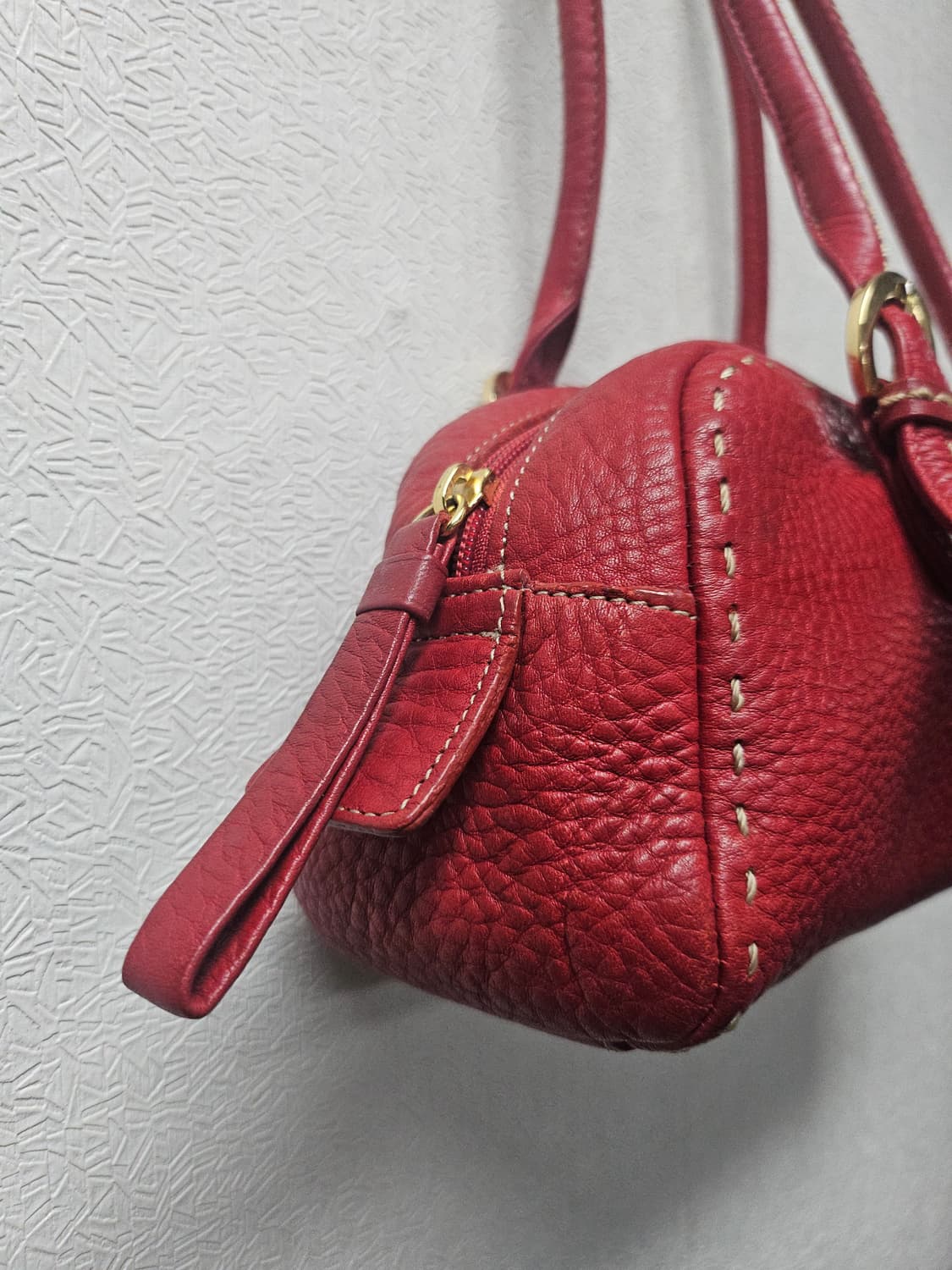 ANNE KLEIN 레더 숄더백 상품이미지4