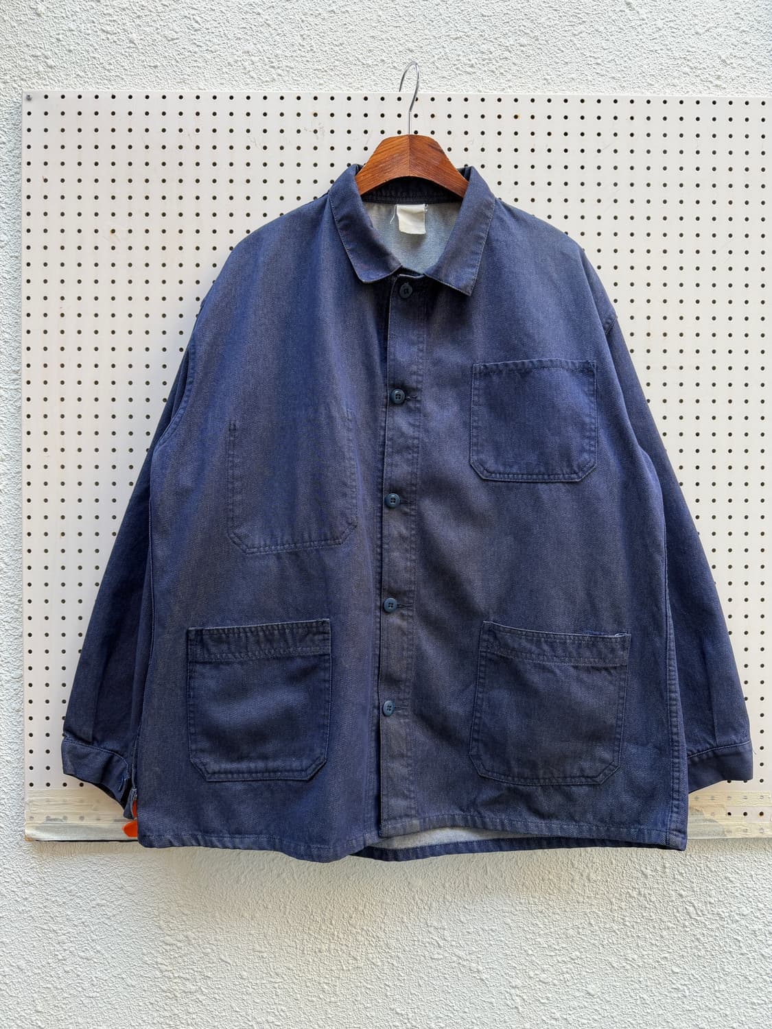 VINTAGE DENIM FRENCH BIG SIZE 프렌치워크자켓 상품이미지1