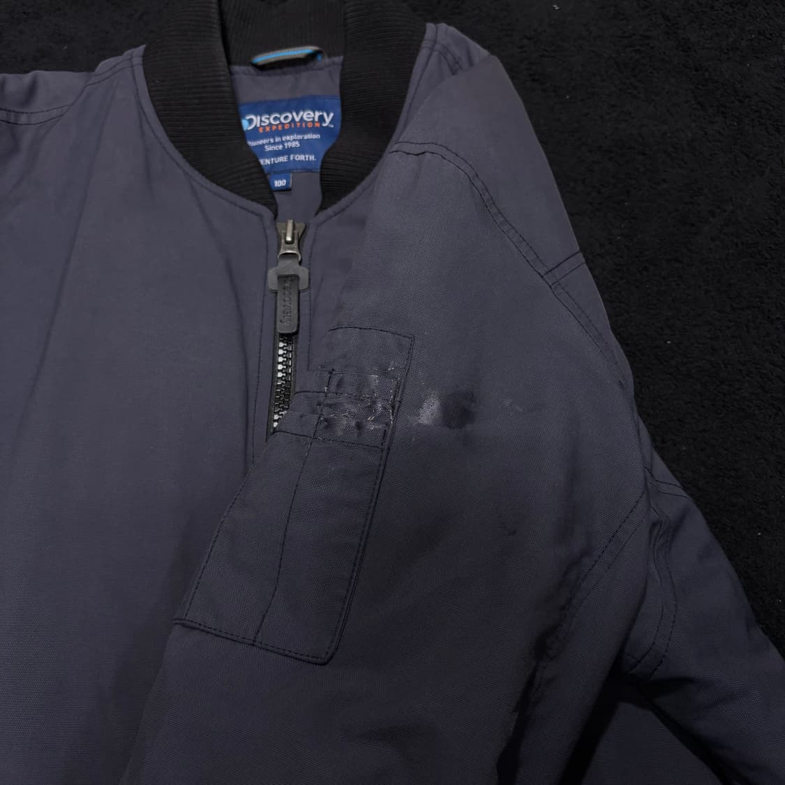 100 디스커버리 네이비 블루종 항공점퍼 상품이미지4