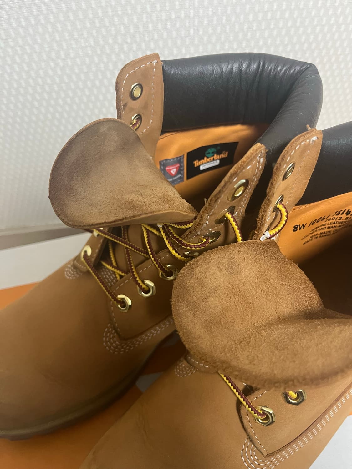 팀버랜드 6인치 프리미엄 옐로 워터프루프 워커부츠 상품이미지4