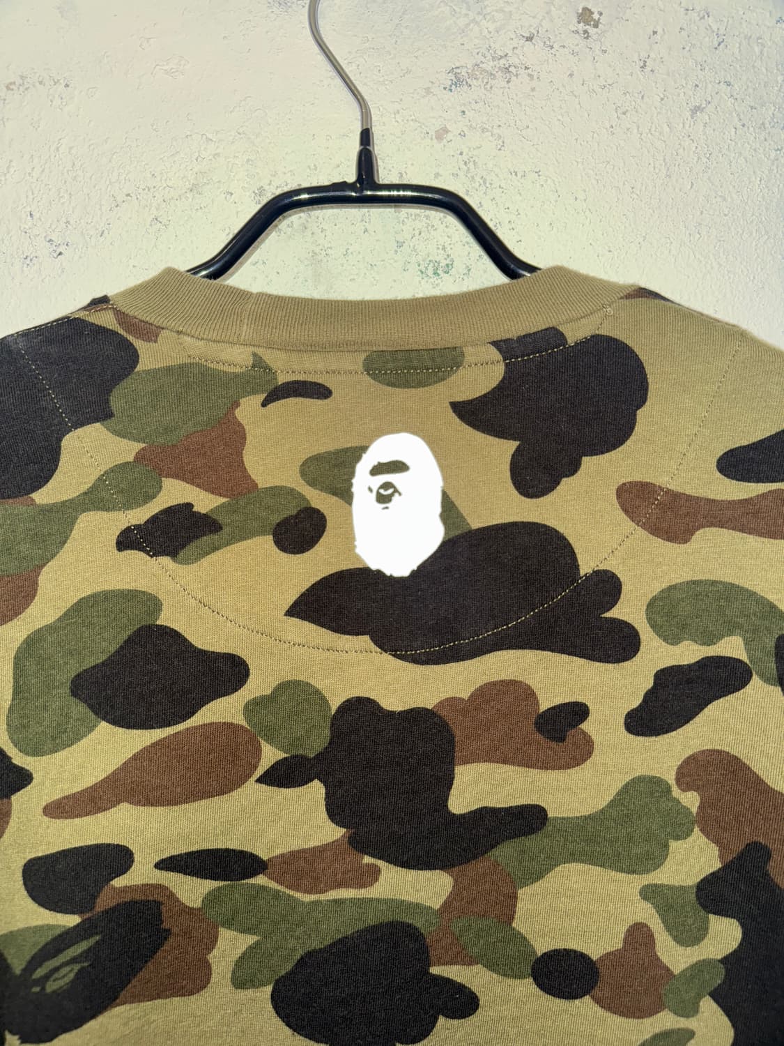 베이프 x 아디다스 카모 반팔티셔츠 상품이미지7