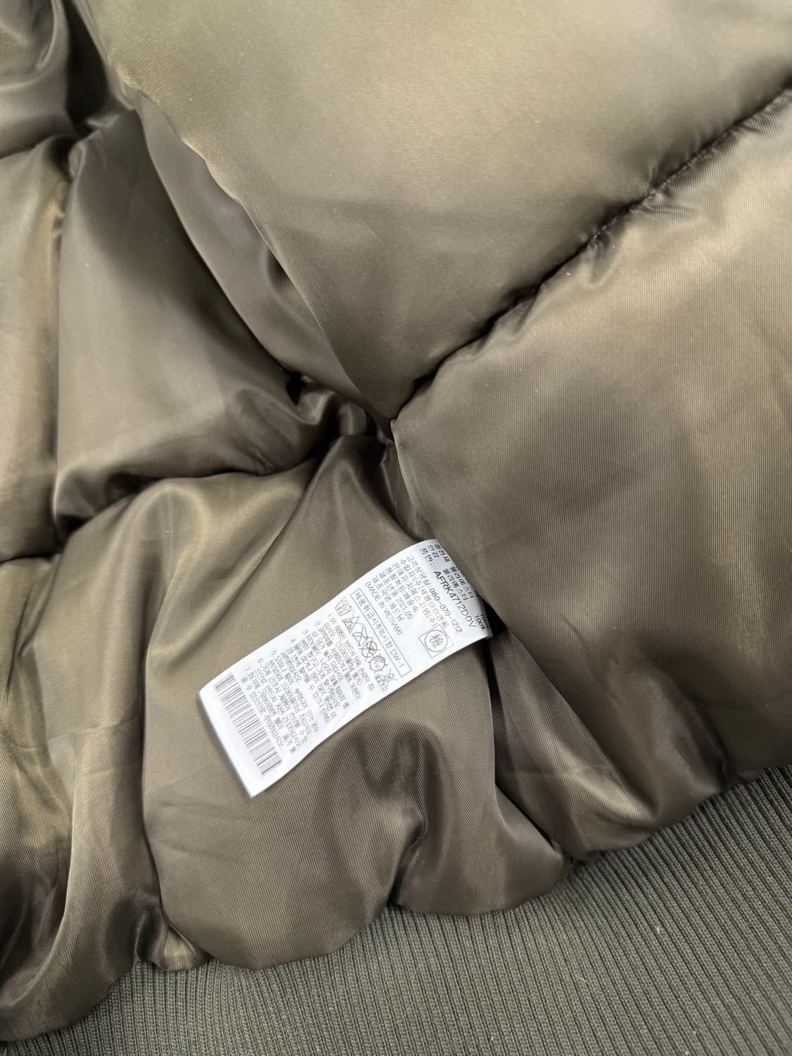 CHASECULT 양털 카라 패딩 블루종 상품이미지7