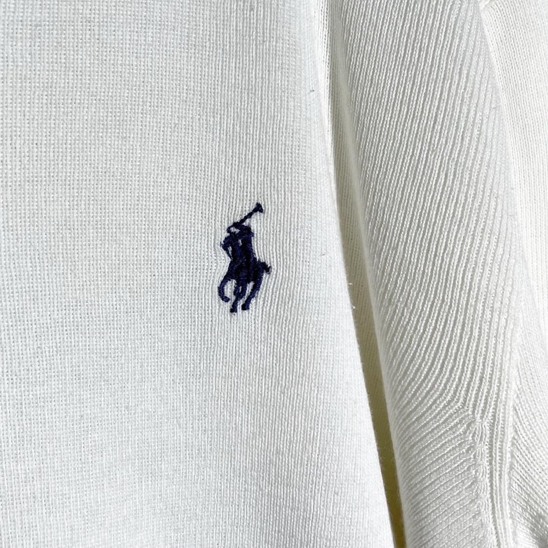 폴로 포니로고 V넥 니트 상품이미지3