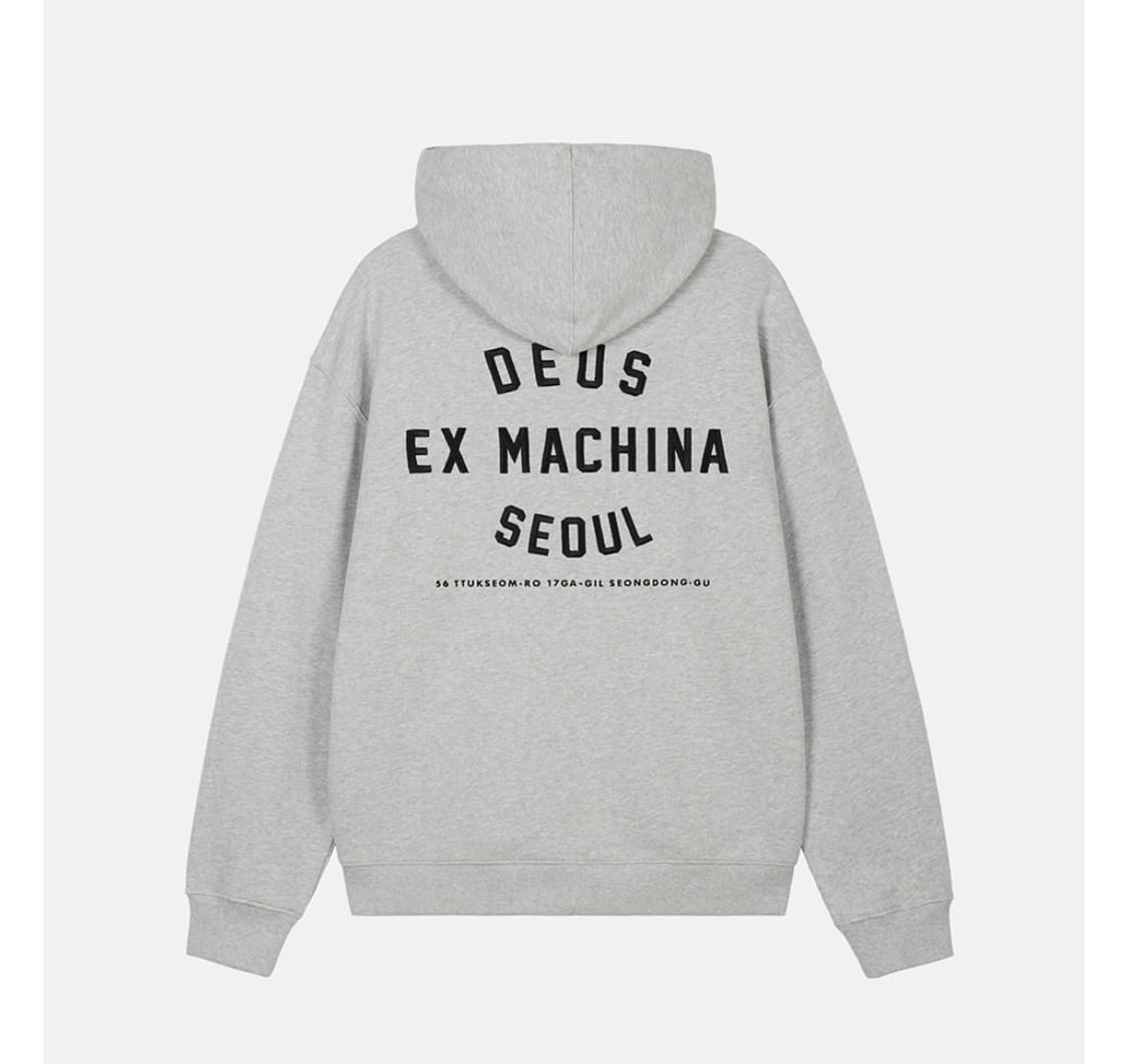 데우스 엑스 마키나 컬리지 어드레스 후드집업 그레이 s 상품이미지2
