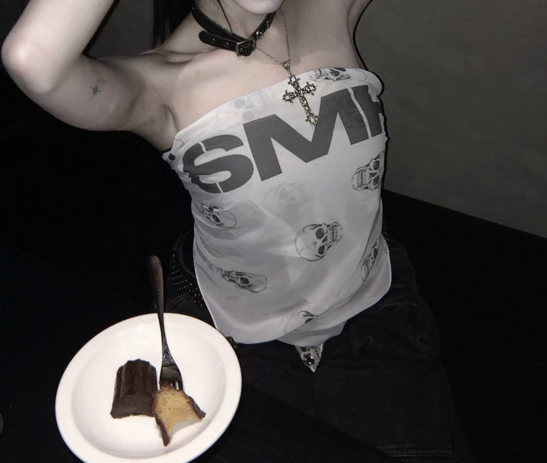 Shakingmyhead 스컬 반다나 스카프 펑크 상품이미지1