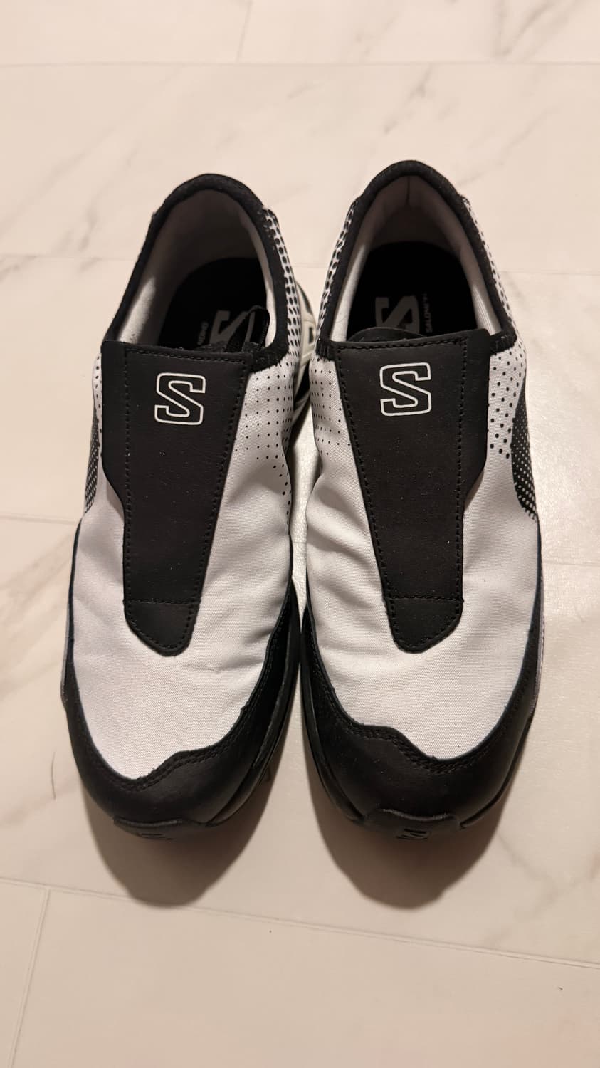 살로몬 x 꼼데가르송 옴므 플러스 SR901E 화이트 블랙 상품이미지1