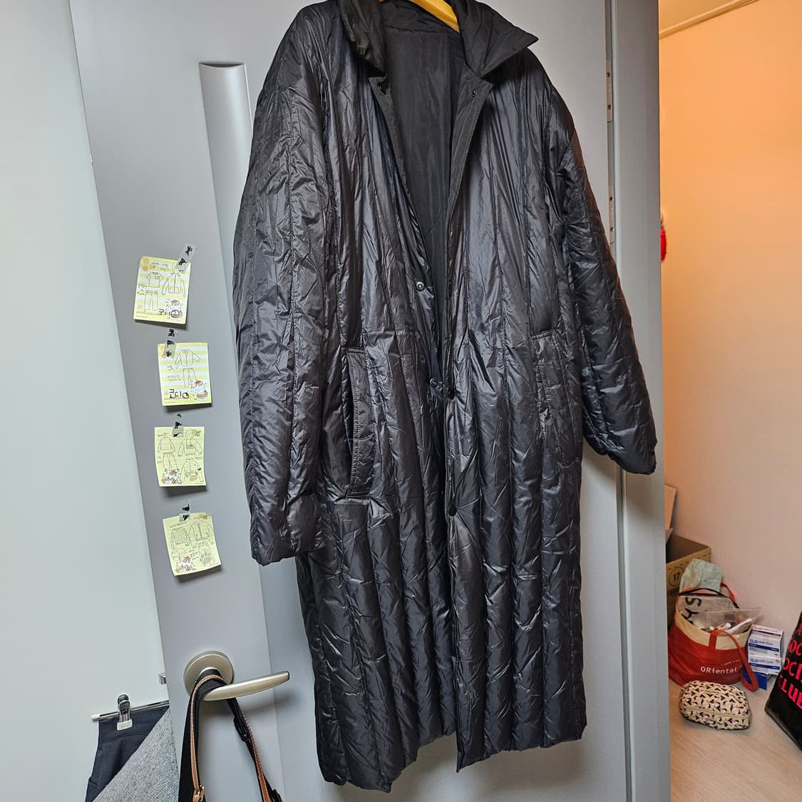 가먼트레이블 리버시블 덕다운 패딩 코트 판매 상품이미지8