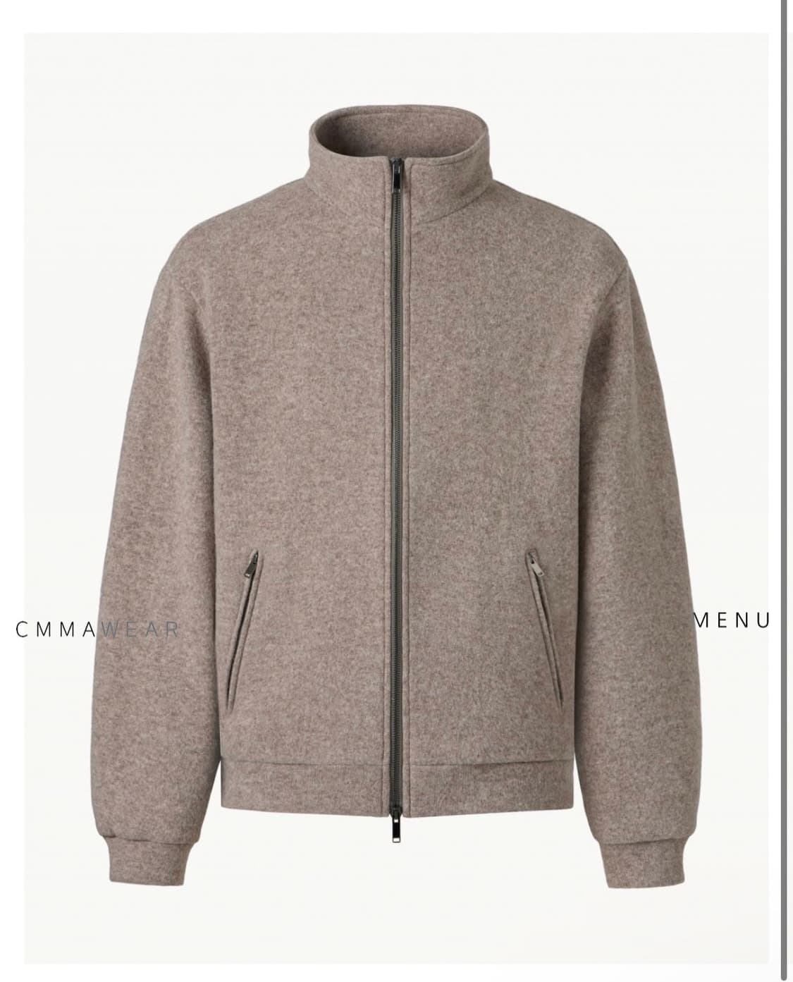 커마웨어 CMMAWEAR 버진 울 드레이프 플리스 상품이미지1