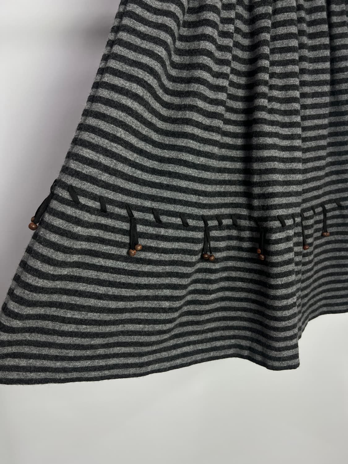 SOFLANE SPORT 스트라이프 울 스커트 상품이미지4