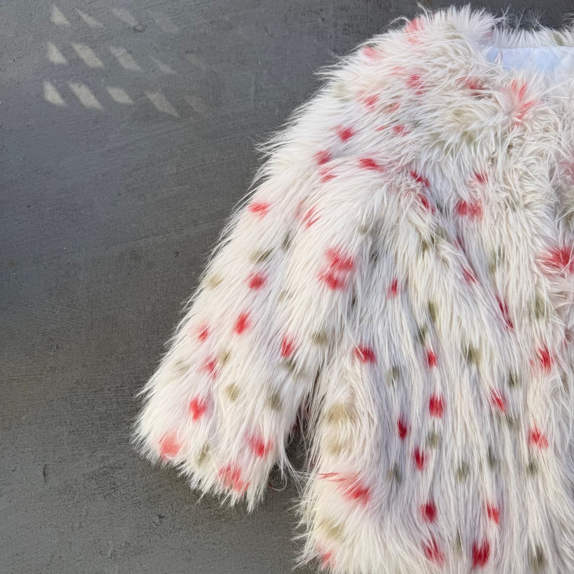 VTG 도트 페이크 퍼 자켓 상품이미지2