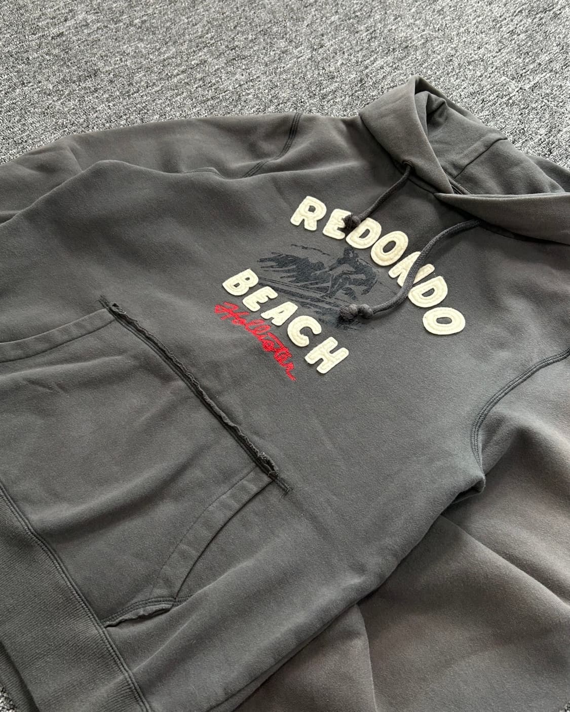 홀리스터 그레이 레돈도 비치 후드티  상품이미지3