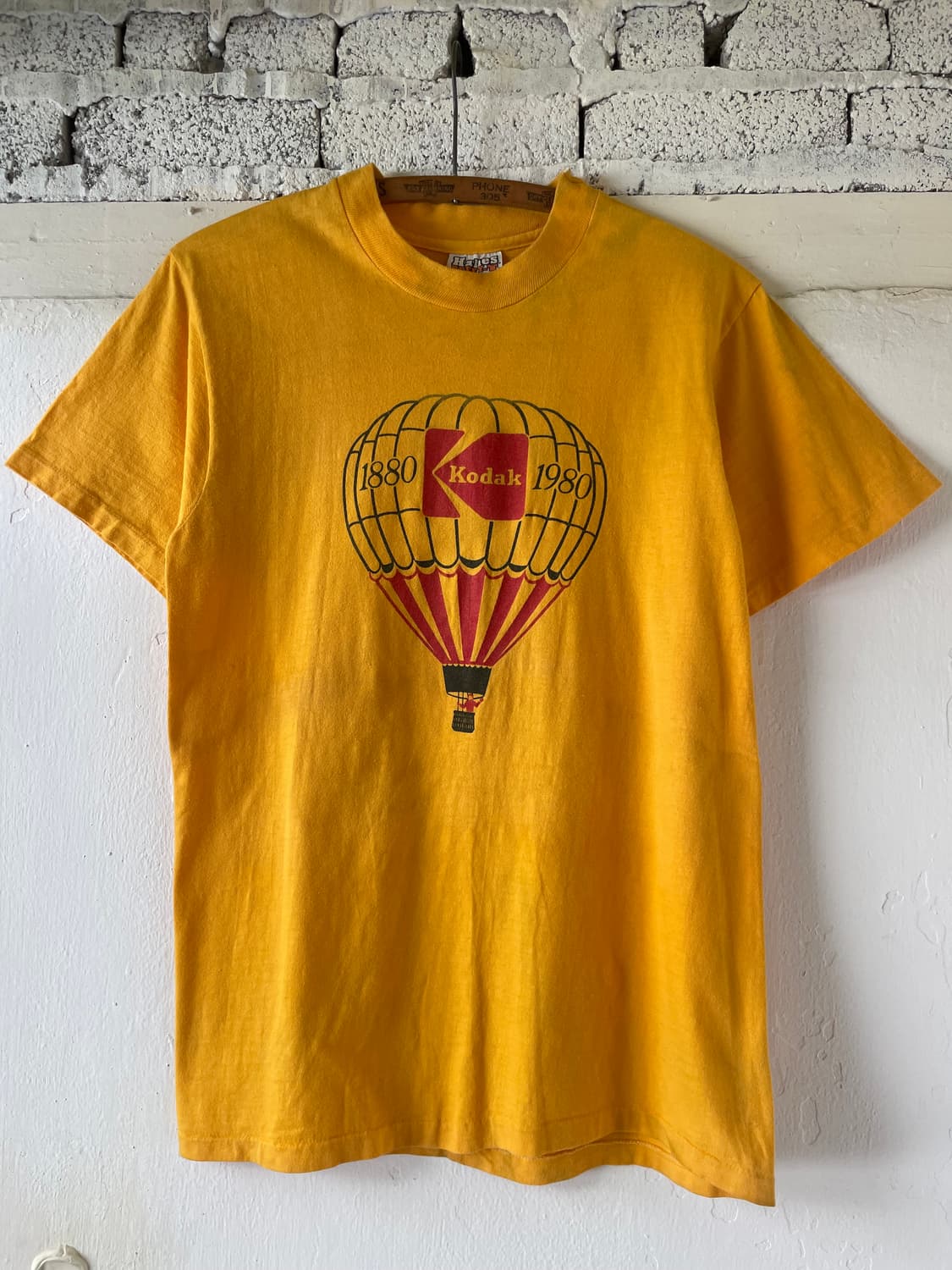 1980's Vintage Kodak 100th Tee Hanes 상품이미지1