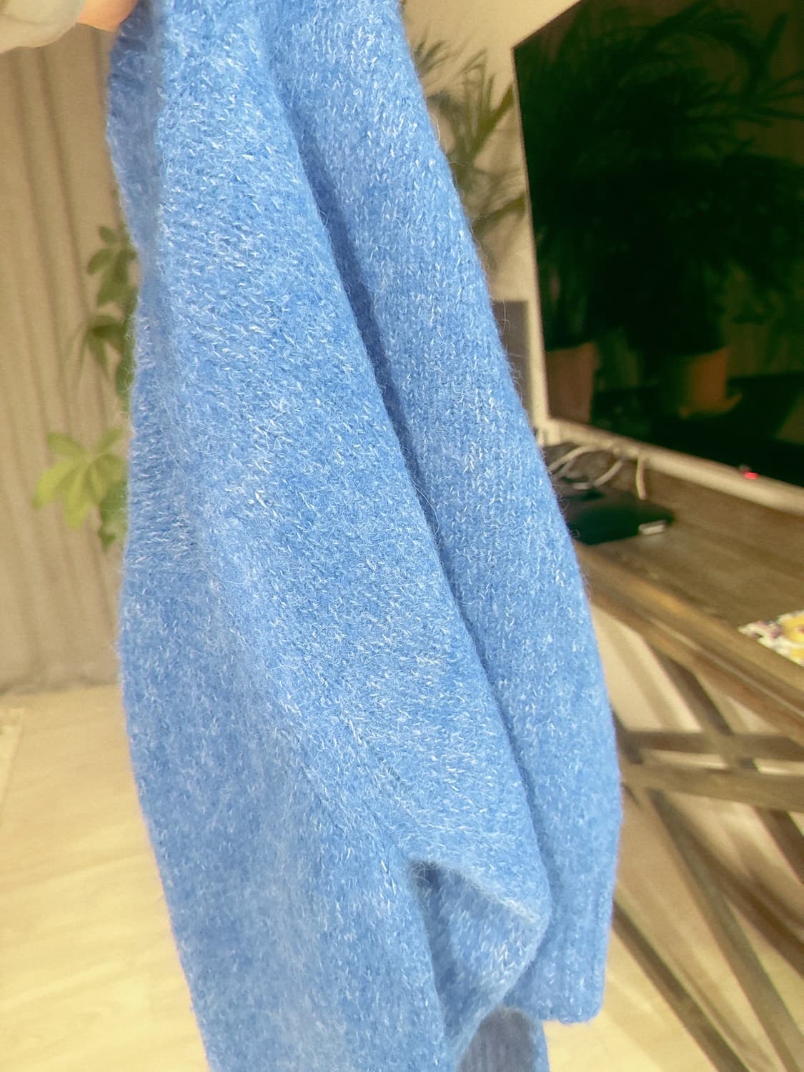 [상태최상] COS 코스 알파카·울 블렌드 니트 스웨터 (라이트 블루) 상품이미지10