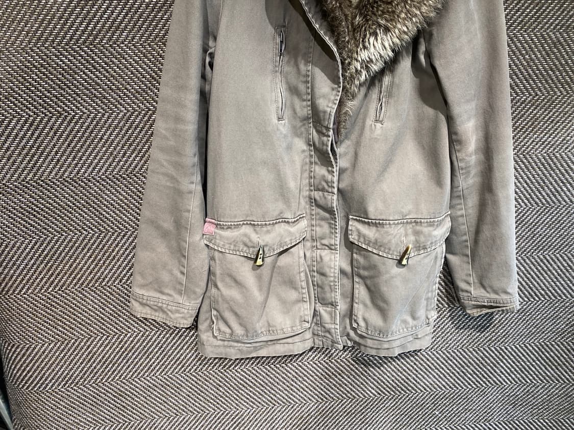 빈티지워싱 퍼자켓 상품이미지3