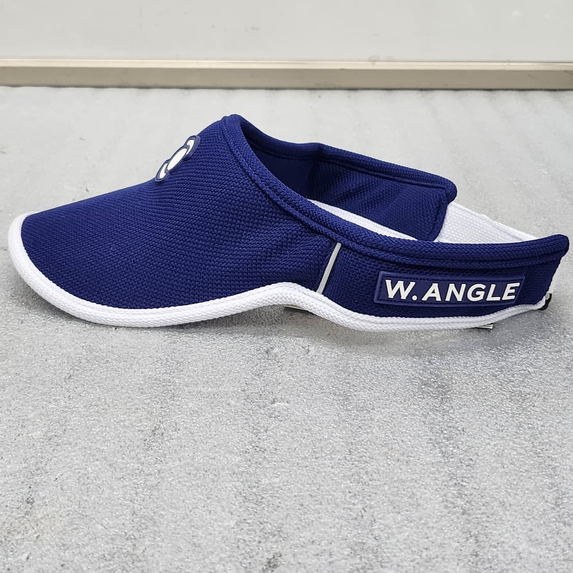 미착용 신품 와이드앵글 골프 썬캡 네이비 상품이미지3