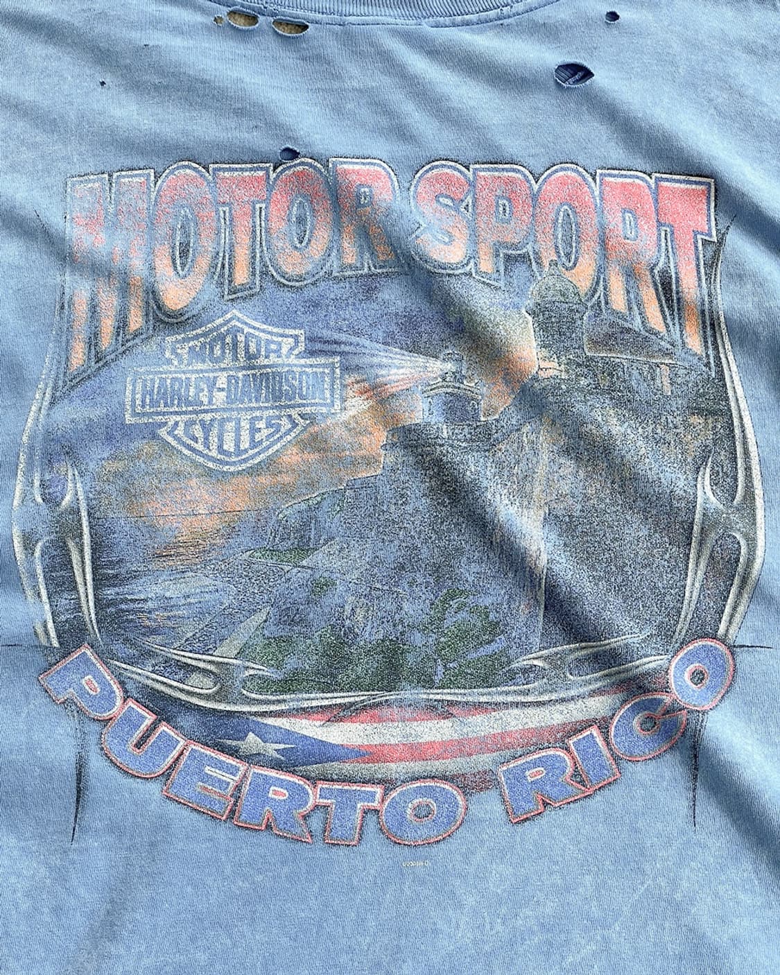 00s Distressed Faded Harley Davidson T 상품이미지9