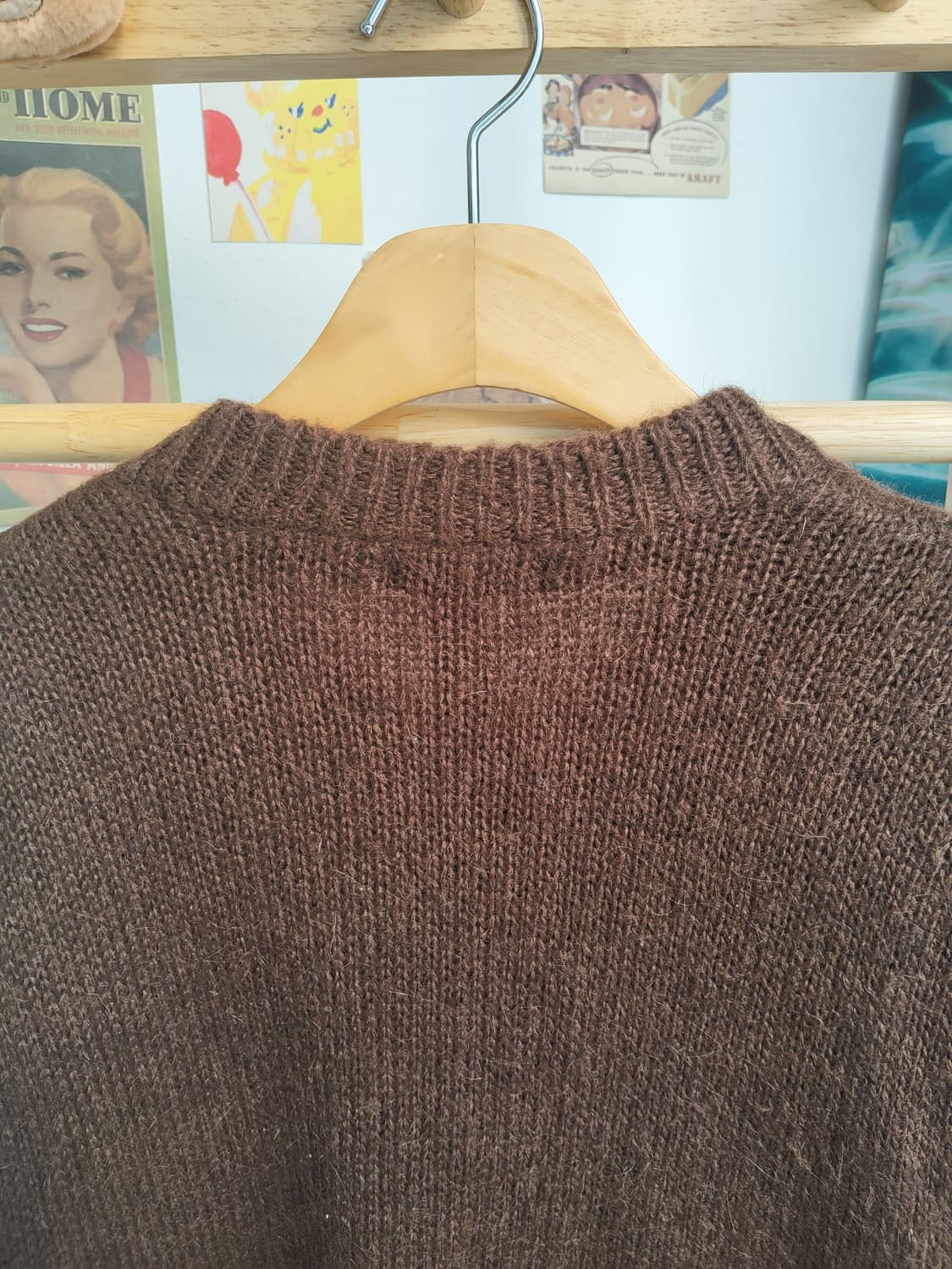 브라운 플라워 가디건  상품이미지7