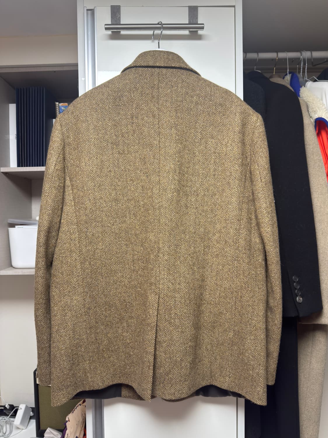 IEY 울 헤링본 블레이저 자켓 L 상품이미지2