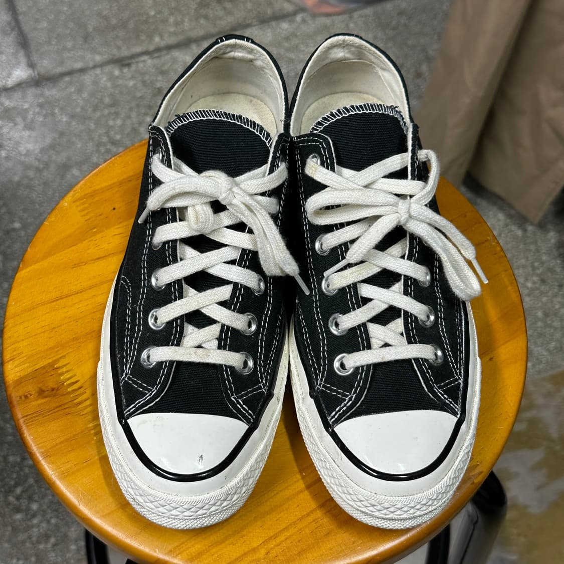 컨버스 척 70 로우 블랙 250 상품이미지2