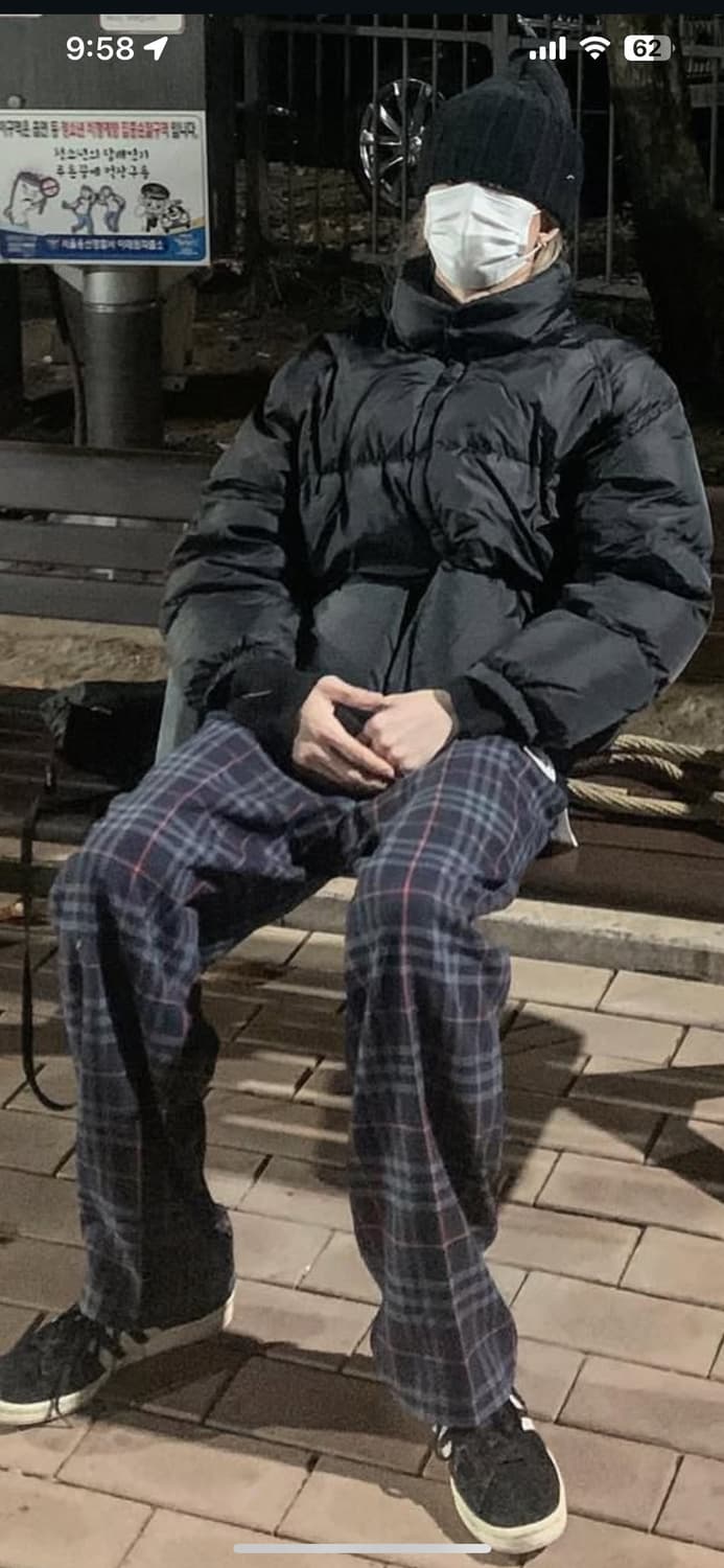 챈스챈스 패딩 블랙 s 상품이미지4