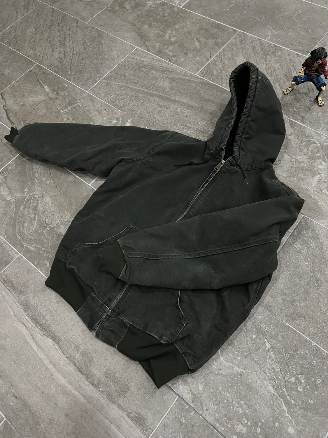 (L)칼하트 덕 액티브 후드자켓 WJ130 MOS 모스그린 상품이미지8
