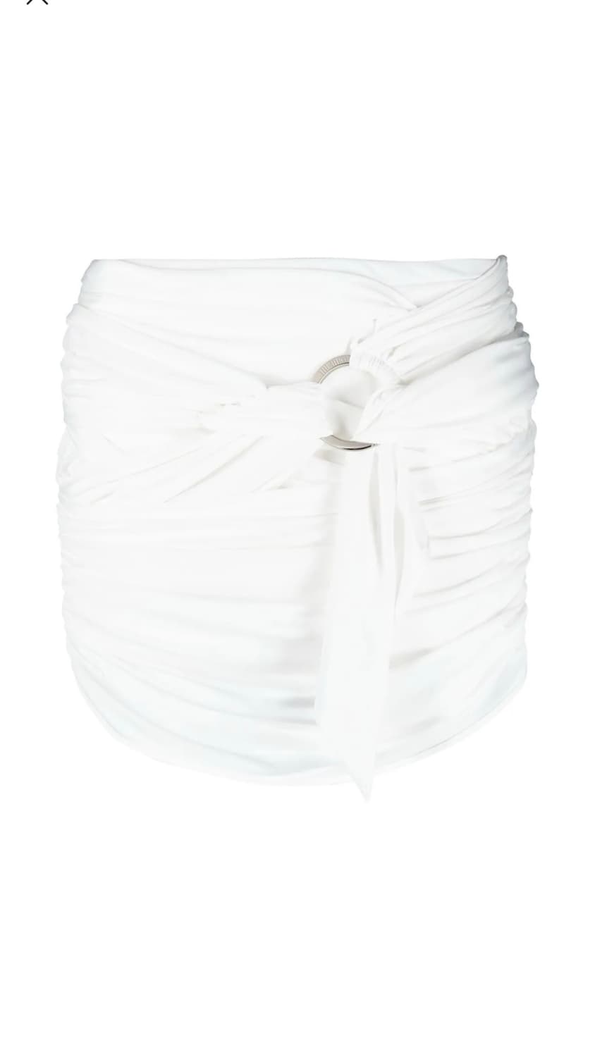 The Attico Drape-detailed skirt 상품이미지1