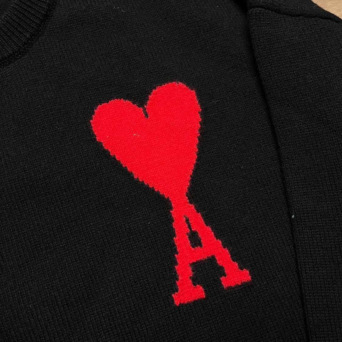 105 아미 빅하트 로고 니트 상품이미지2