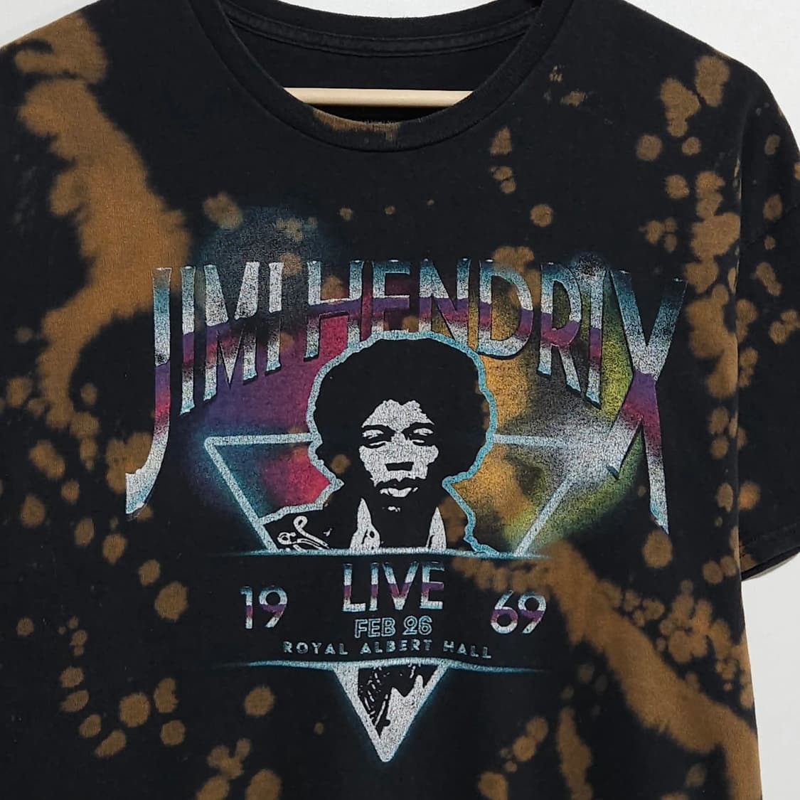 100)Jimi Hendrix 지미 헨드릭스 타이다이 그래픽 반팔 상품이미지2