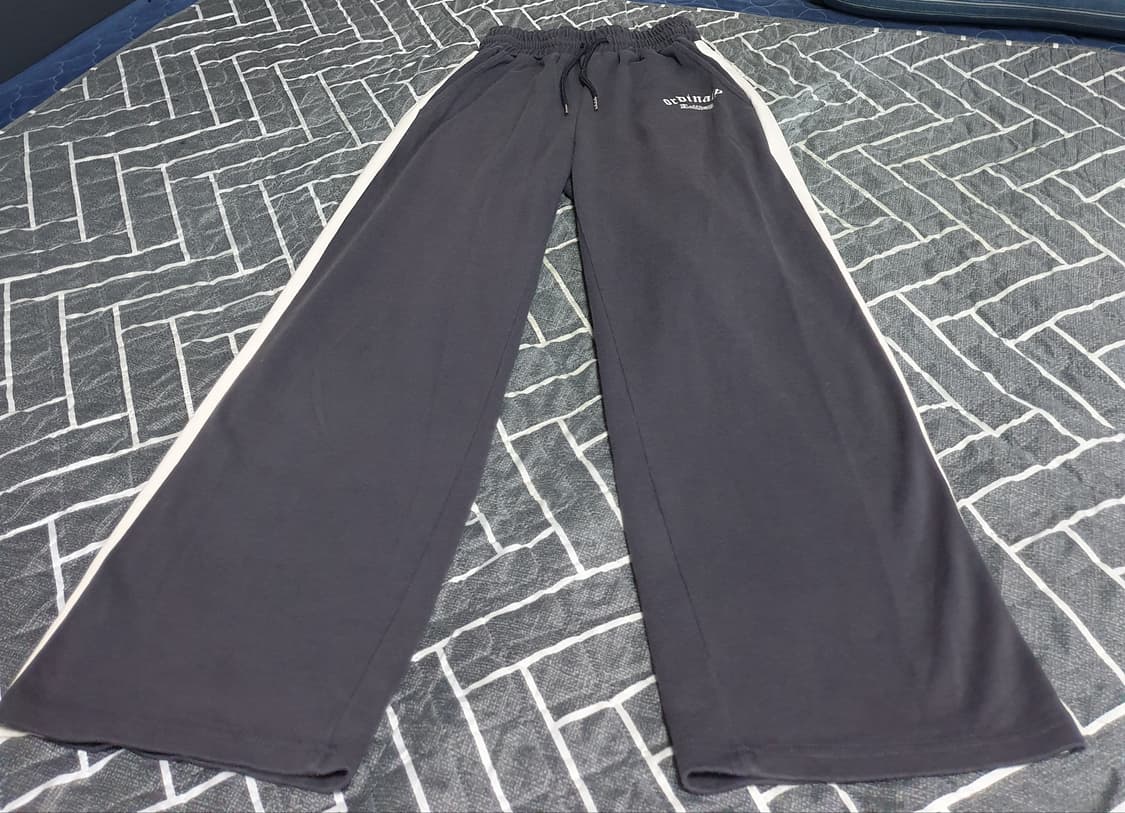 오디너리홀리데이 세미와이드 스웨트 팬츠 (28) 상품이미지1