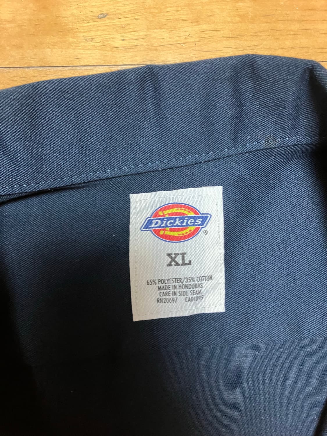 디키즈 1574 워크셔츠 XL 다크 네이비 상품이미지3