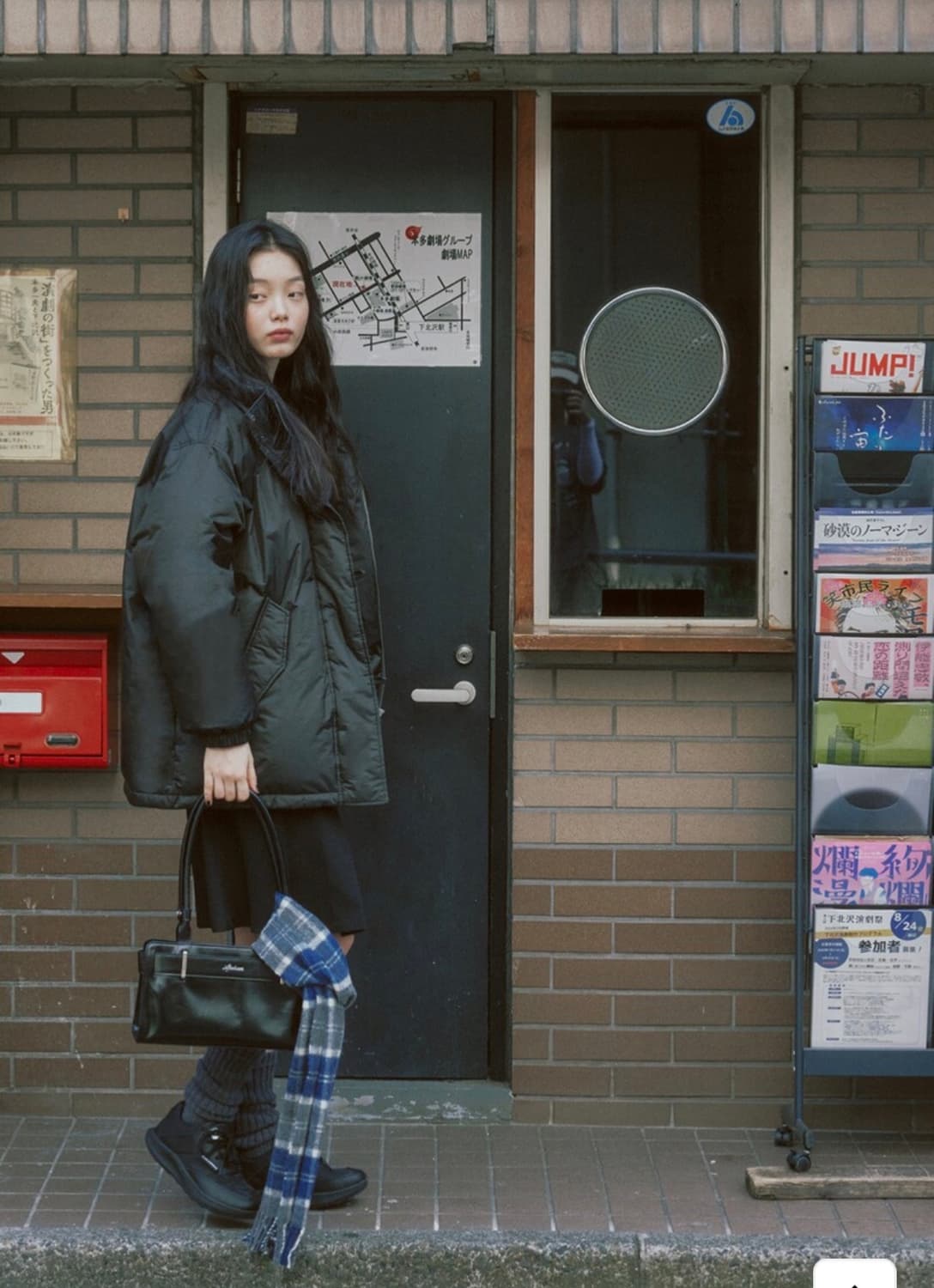 애프터아워즈 다운자켓 카키블랙 상품이미지6