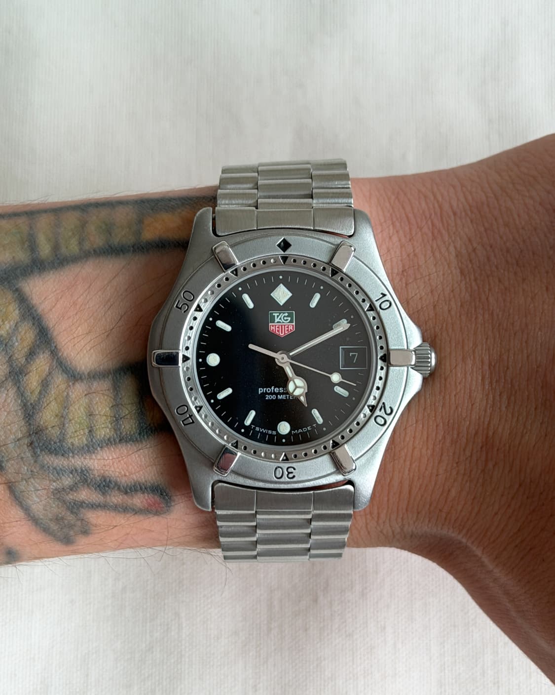 태그호이어2000 프로페셔널 40mm Men's 상품이미지7