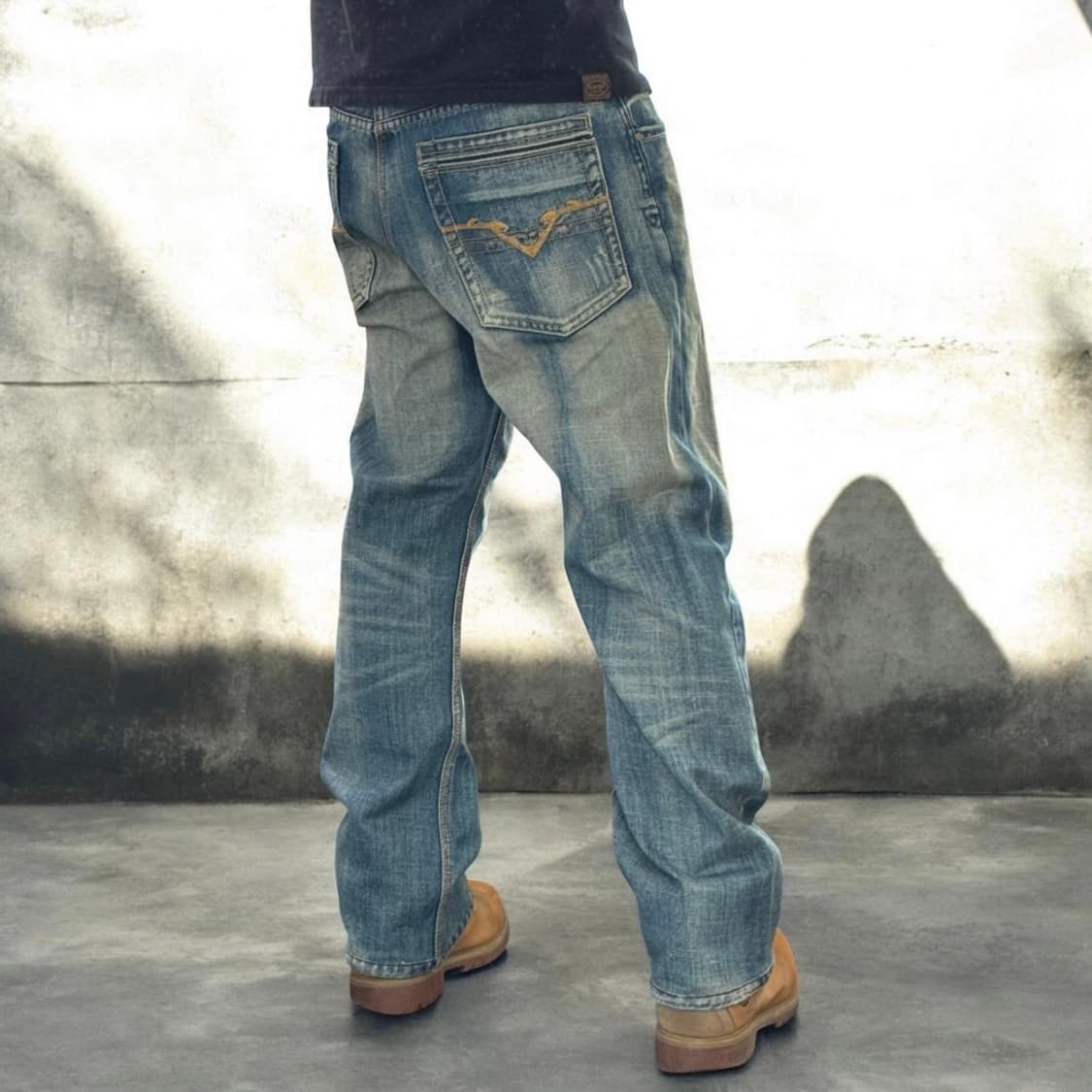 디젤 워싱 데님팬츠 상품이미지1