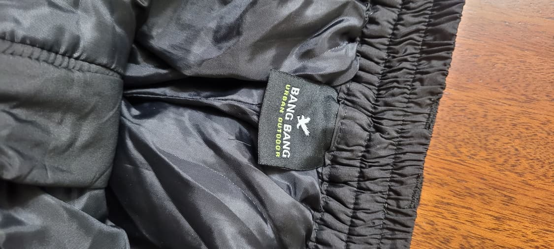 남성32~34인치) 뱅뱅 아웃도어패딩 겨울바지.작업복(벨트세트) 상품이미지6