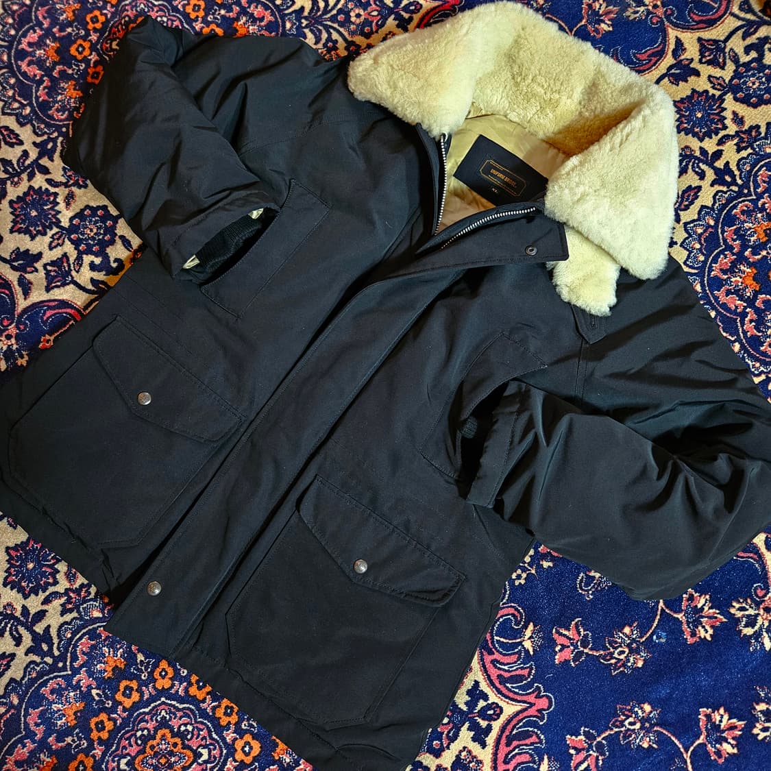 유니폼브릿지 프리미엄 덕다운 양털 자켓 XL size 상품이미지4