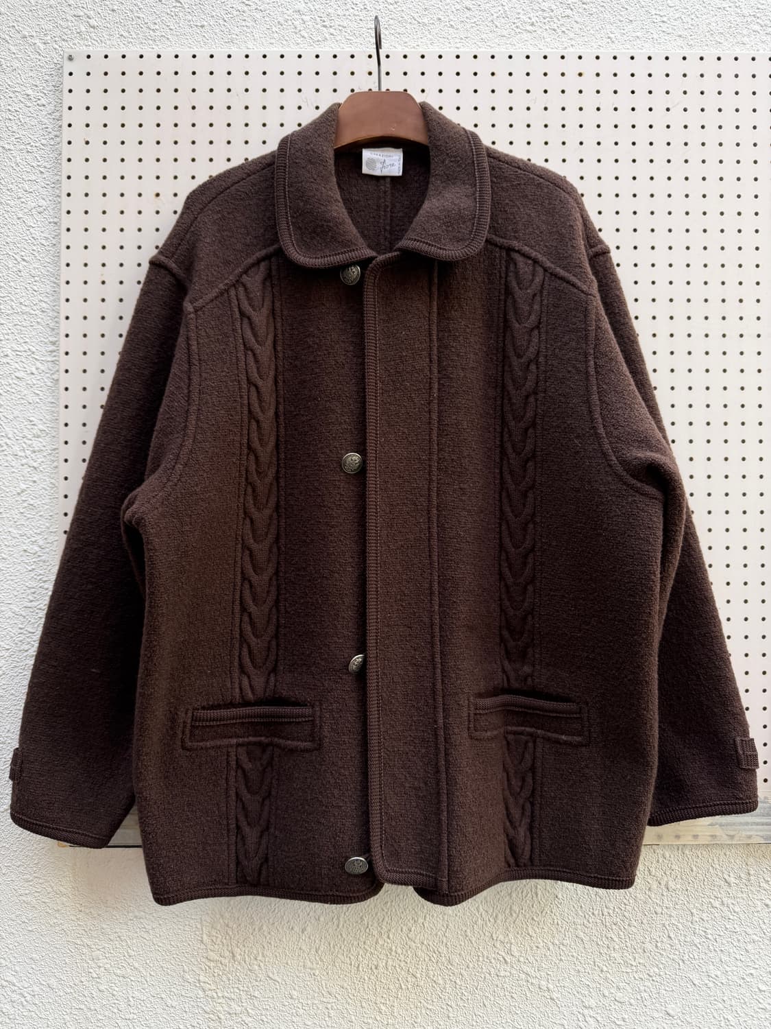 1990s FIORE BOILED WOOL JACKET 이탈리아 울자켓 상품이미지1
