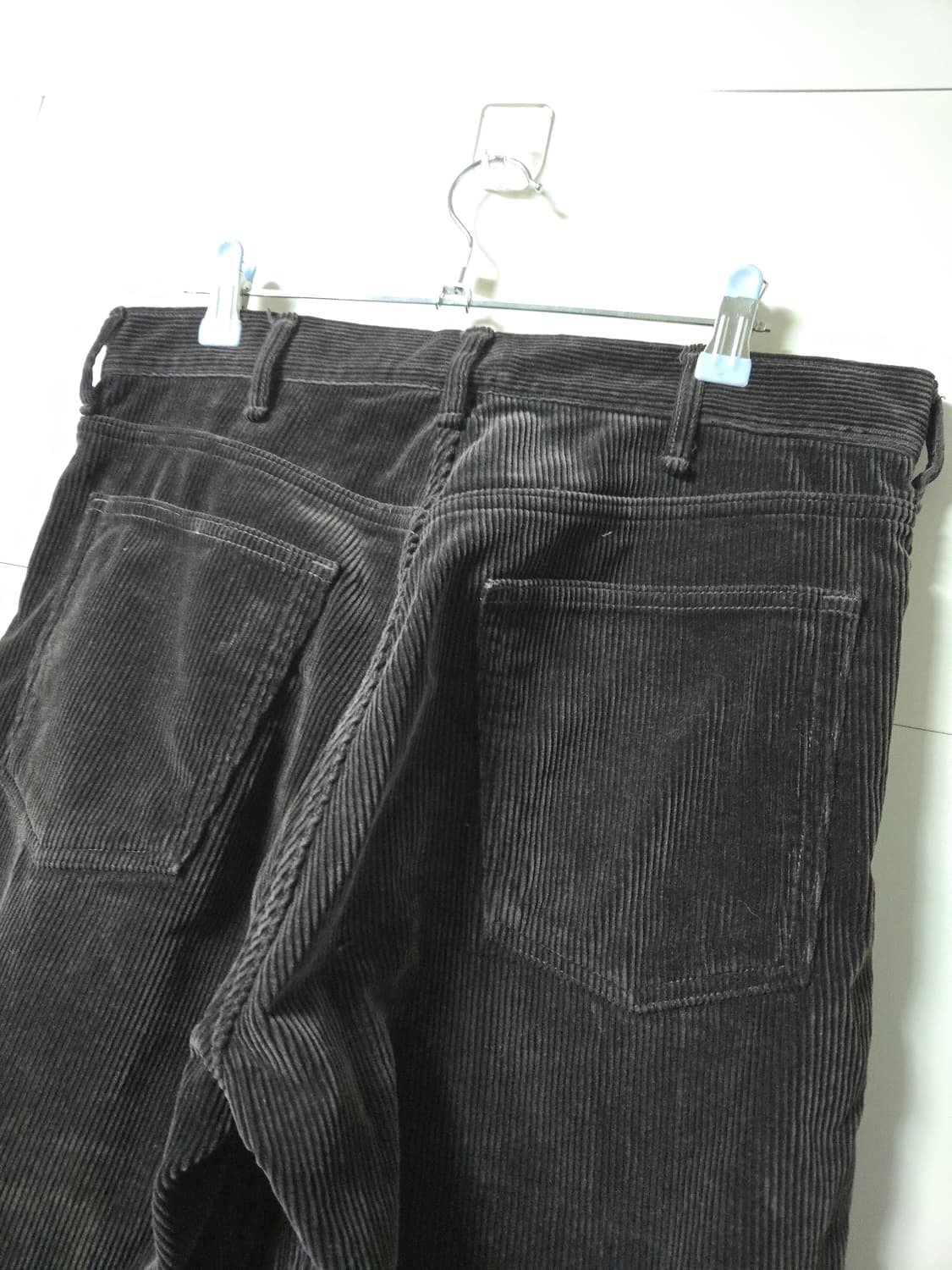 오라리 코르듀이 팬츠 다크 브라운 사이즈 3 (실측참조) 상품이미지4