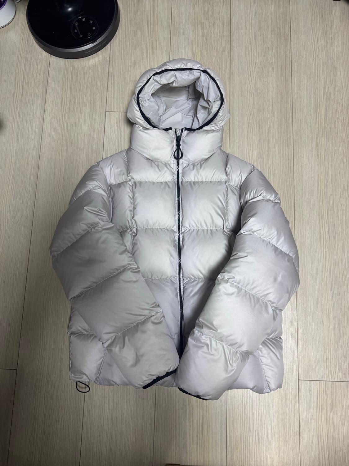 2) 노클 패딩 라이트그레이 상품이미지1