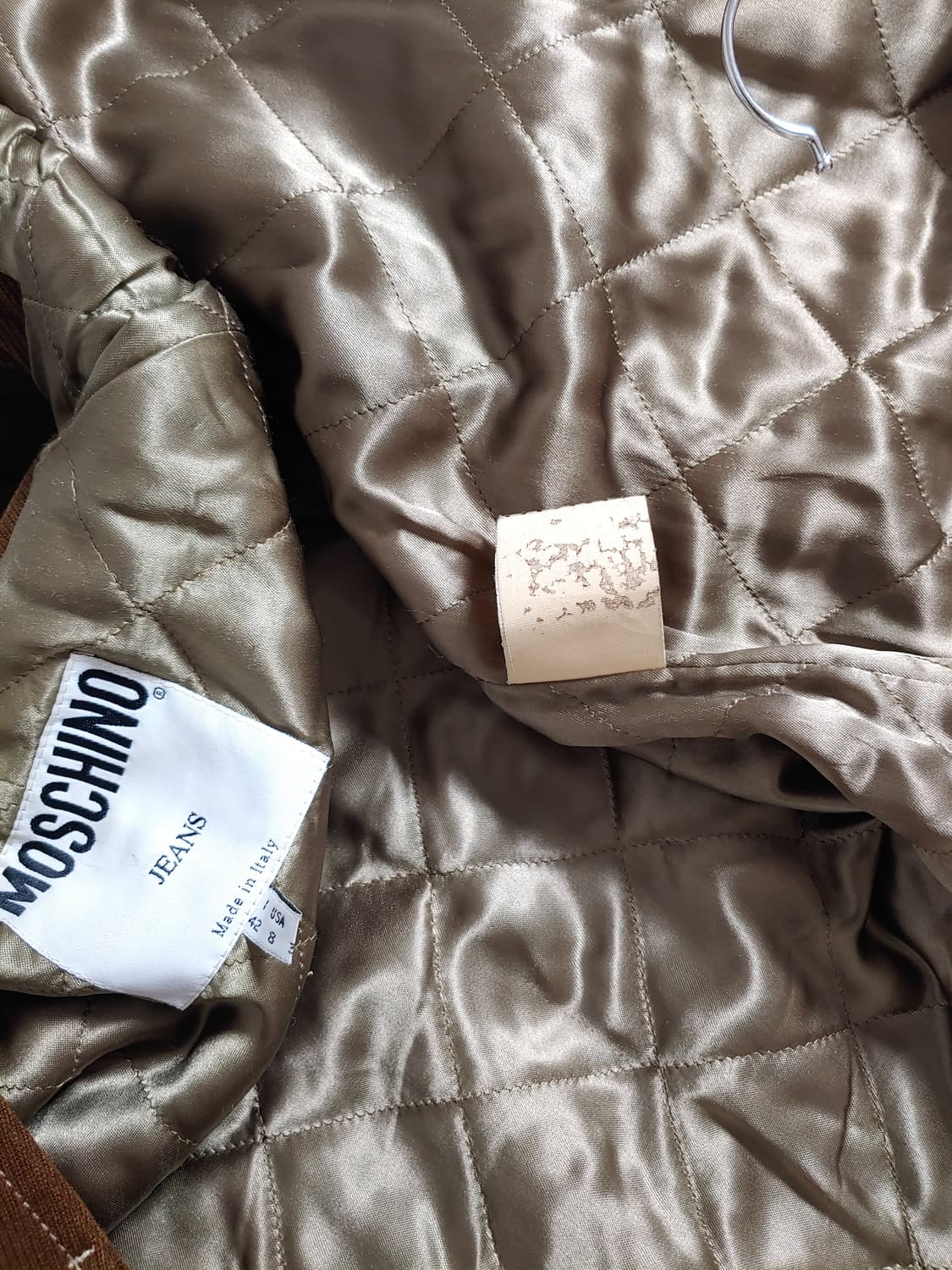 이태리 200만대 모스키노 정품 유틸리티 패딩 자켓 상품이미지8