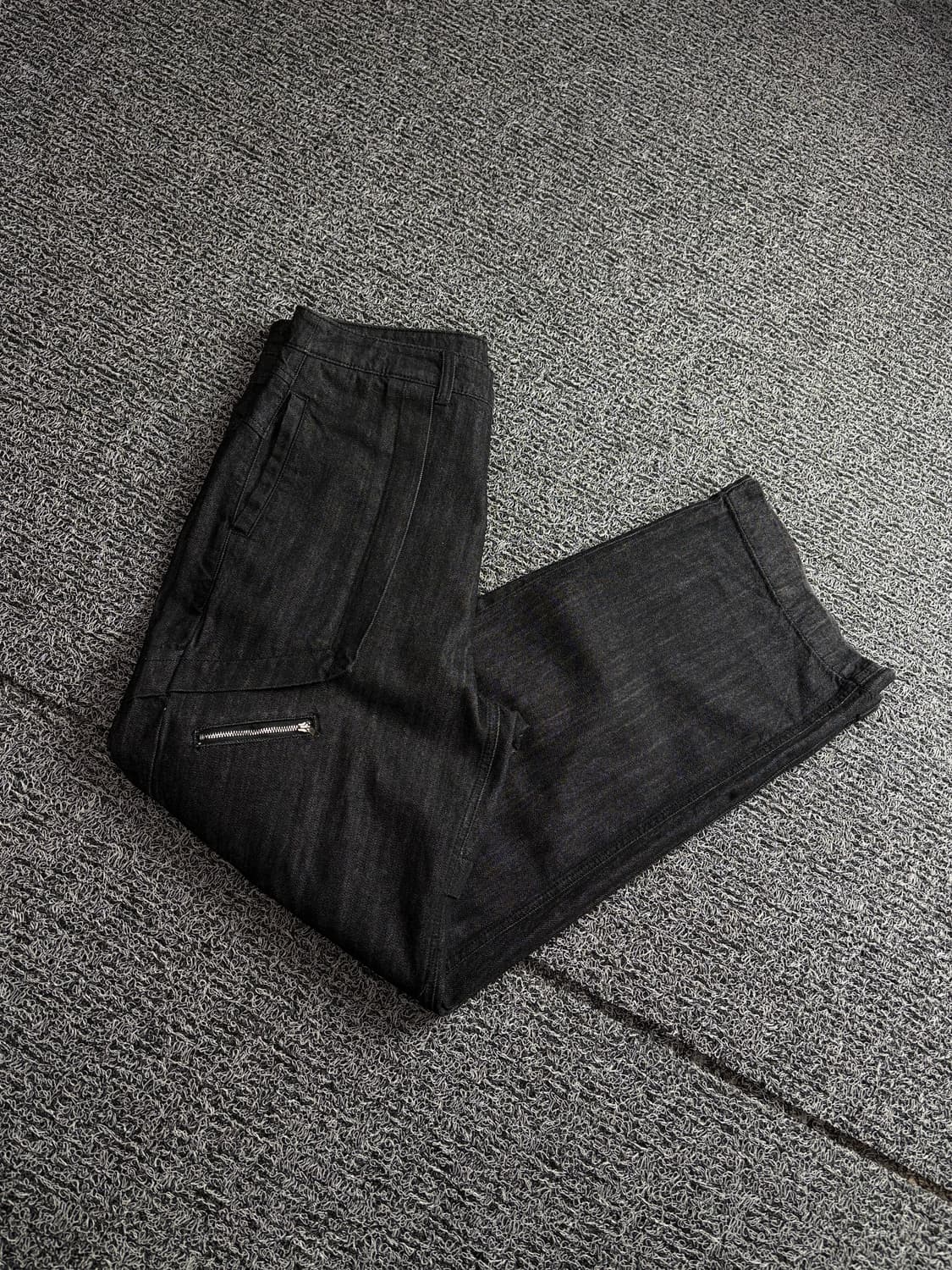 미나브 유틸리티 루즈핏 멀티 카고 데님 팬츠 3282 상품이미지1